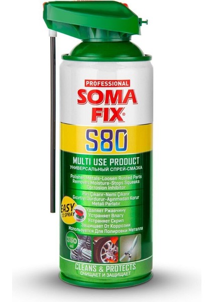 S80 Çok Amaçlı Sprey Özel Başlık 350ML
