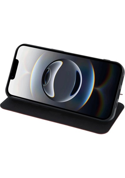 iPhone 16E Kılıf Flip Cover - KIRMIZI-(5796)