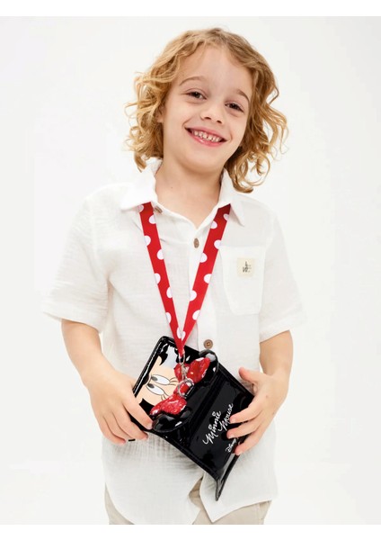 Orjinal Disney Minnie Mouse Karakterli Ipli Cüzdan fırsatları