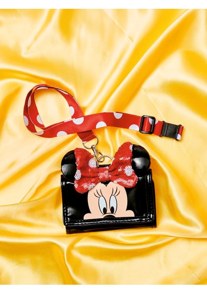 Orjinal Disney Minnie Mouse Karakterli Ipli Cüzdan indirimleri