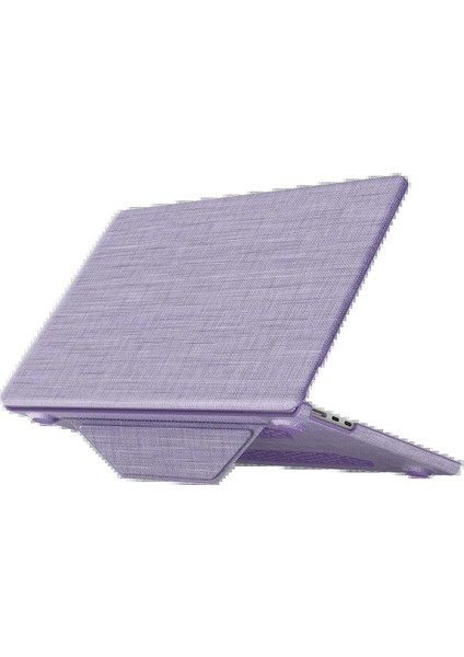 Macbook Air 15 2023 Macbook Kumaş Kapak - MOR-(5796)