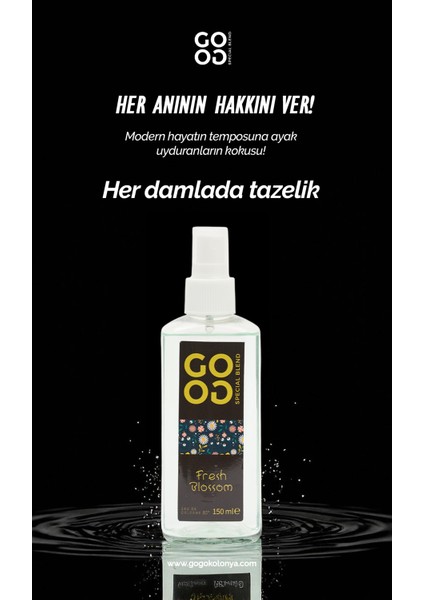 Gogo Fresh Blossom Kolonya 150ML fırsatları