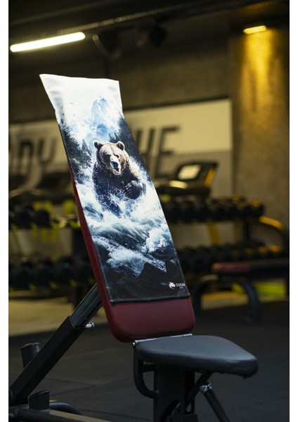 Pamuklu Yeni Nesil Fitness Spor Havlusu - Dijital Baskılı - Hızlı Kuruyan Mikrofiber | Bear fiyatları