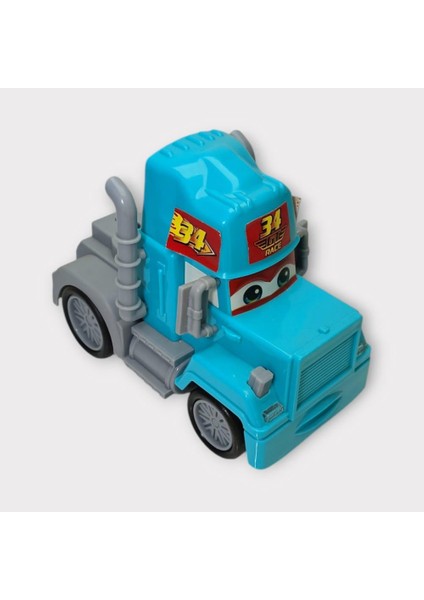 Sürtmeli Oyuncak Tır - Mavi (Lisinya)