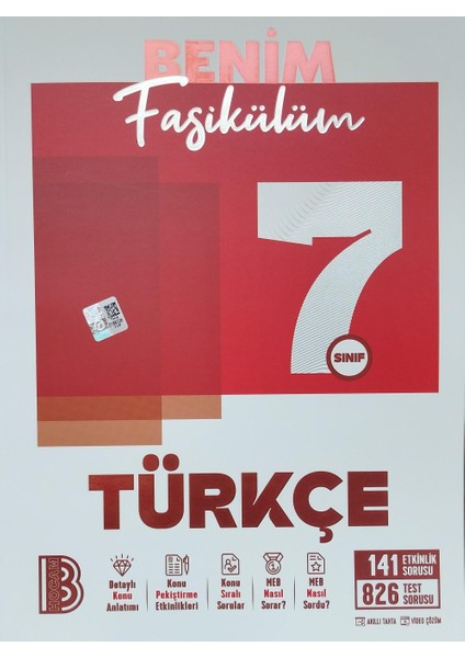 Benim Hocam 7.sınıf Türkçe Fasikülüm
