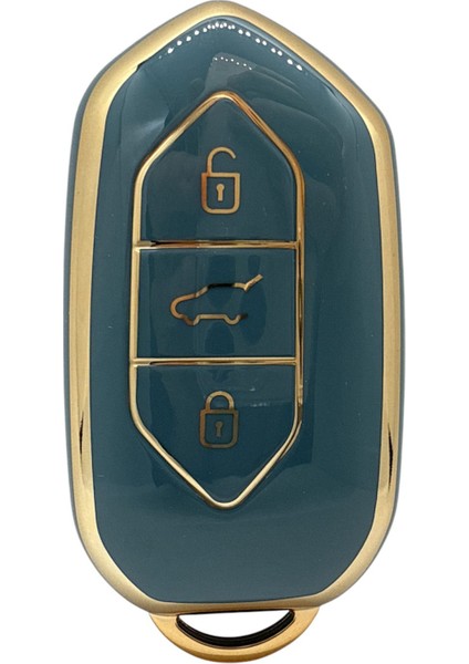 Autohan Keys Togg T10X Akıllı Anahtar Kılıfı, 3 Tuşlu, Nano Koruma