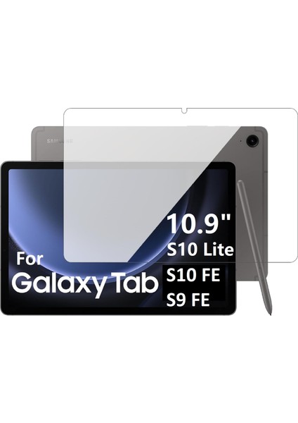 Samsung Galaxy Tab S10 Fe SM-X520 ile Uyumlu Kırılmaz Tablet Temperli Cam Ekran Koruyucu modelleri