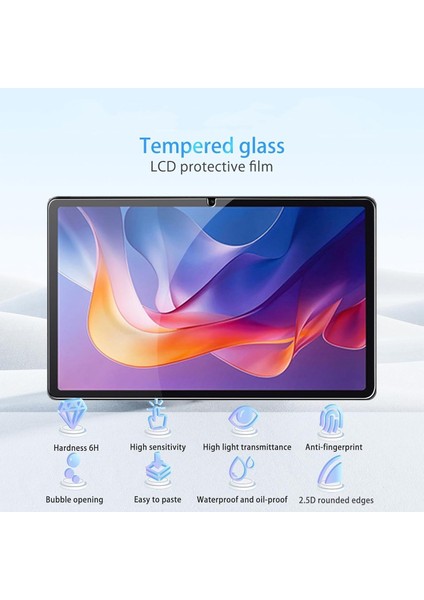 Samsung Galaxy Tab S10 Fe SM-X520 ile Uyumlu Kırılmaz Tablet Temperli Cam Ekran Koruyucu indirimleri