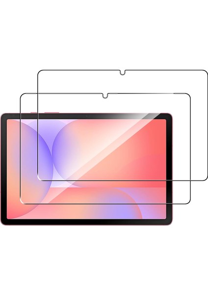 Samsung Galaxy Tab S10 Lite SM-X400 ile Uyumlu Kırılmaz Tablet Temperli Cam Ekran Koruyucu 2 Adet