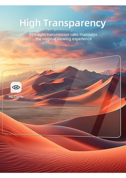 Xiaomi Redmi Pad 2 11 Inç ile Uyumlu Kırılmaz Tablet Temperli Cam Ekran Koruyucu 2 Adet modelleri
