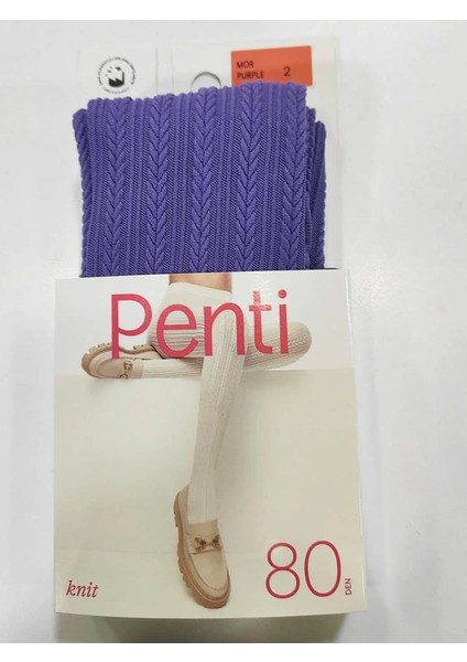 Knit Kadın Desenli 80 Denye Külotlu Çorap fiyatları