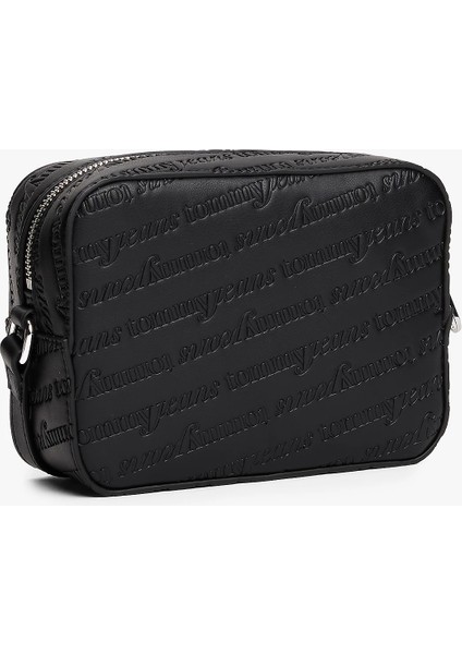 Tjw Must Tamamı Baskılı Kamera Kadın Siyah Çanta AW0AW17865BDS modelleri