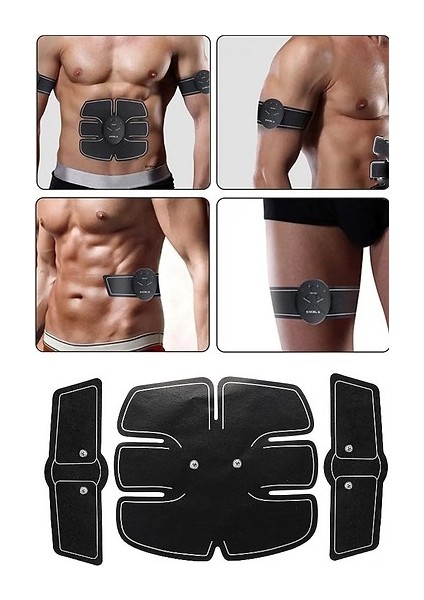 Sporcu Karın Masaj Aleti 6'lı Set