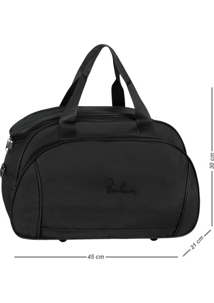 Omuz Askılıklı Spor - Seyahat Çantası Siyah