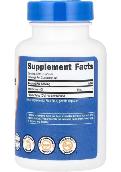 Yohimbin.e Hcl- 5 Mg 120 Kapsül fiyatları