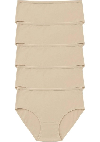 PK40003 Büyük Beden Yüksek Bel Külot 5 Li Paket