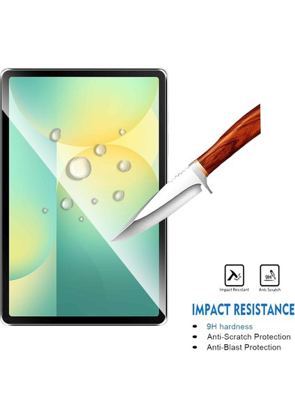 Samsung Galaxy Tab S10 Fe SM-X520 ile Uyumlu Kırılmaz Tablet Temperli Cam Ekran Koruyucu 2 Adet fırsatları