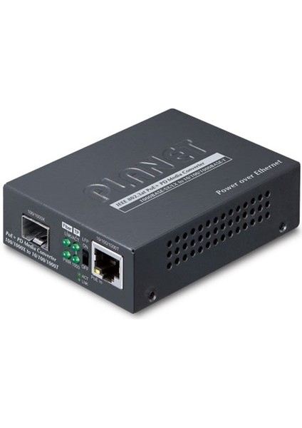 802.3AT Poe+ Pd 10/100/1000BASE-T &lt;-&gt; 100/1000BASE-X Sfp Media Converter