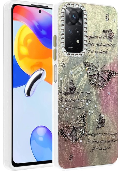 Xiaomi Redmi Note 12 Pro 4g Kılıf Blade Aynalı Desenli Kapak - Desen 6-(5796)