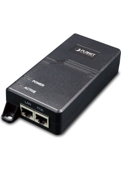 Tek PORT&#039;LU 10/100/1000MBPS Ultra Poe Enjektör(60 Watt), Dahili Güce Sahip, 802.3AT Poe Uyumlu&lt;br&gt; single Port 10/100/1000MBPS Ultra Poe Injector (60 Watts) - W/internal Power, 802.3AT Poe