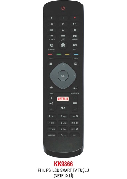 Phılıps LCD Smart Tv Tuşlu (Netflıx’li) Kumanda modelleri