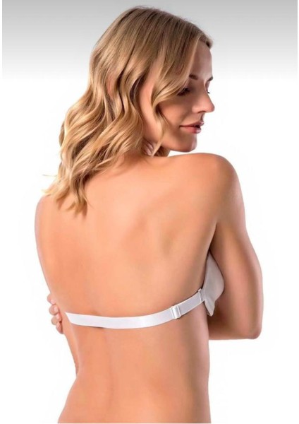 B Cup Beyaz Kadın Sütyen-7043