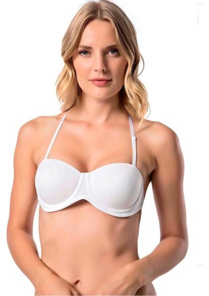 B Cup Beyaz Kadın Sütyen-7043 fiyatları