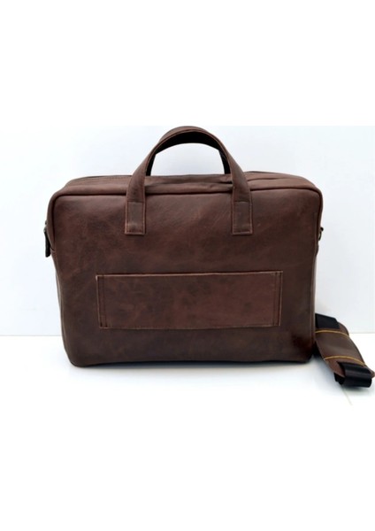 Ricardo Antik Kahve Çift Gözlü Hakiki Deri Laptop Evrak Çantası modelleri
