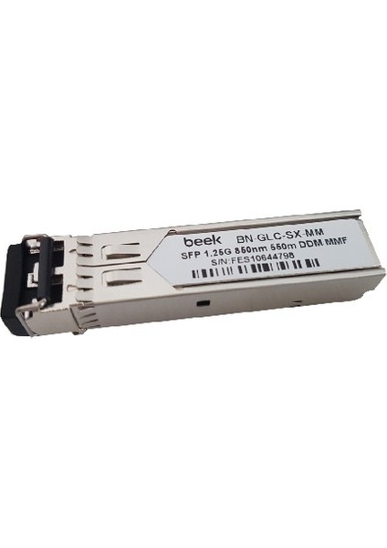 Beek 1000BASE-SX (LC/550M/850NM/MULTI-MODE) Sfp Modül, 1.25GB/S, Cisco, Extreme, Nortel, Zte, Huawei, Alcatel, Zyxel, Netgear, Avaya, Juniper, Linksys, Enterasys Ürünleriyle Uyumlu