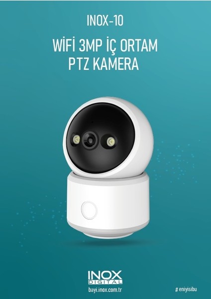 -10 3mp Iç Ortam Wifi Ptz Kamera (P6SLİTE) fiyatları