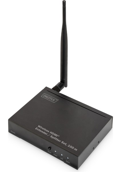 Alıcı (Receiver) Ünite, Kablosuz HDMI Sinyal Uzatma & Çoklayıcı Seti Için, 100 Metre&lt;br&gt; digitus Receiver Unit For Wireless Hdmı® / Splitter Extender Set, 100 M