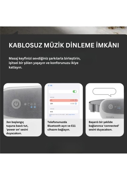 Göz Masaj Aleti – Yorgunluğu Gidermek Için Sıcak Kompres ve 5 Farklı Masaj Modu, Katlanabilir Taşınabilir Bt Müzik Destekli, White-Grey fırsatları