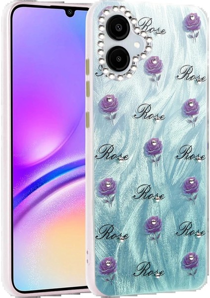 Samsung Galaxy A06 Kılıf Blade Aynalı Desenli Kapak - Desen 9-(5796)