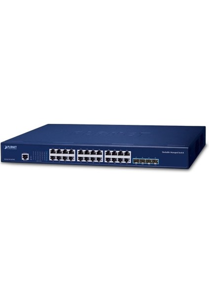 L3 Stack Edilebilir Yönetilebilir Switch (L3 Stackable Managed Switch)&lt;br&gt; 24-Port 10/100/1000T&LT;BR&GT; 4-PORT 10G Sfp+