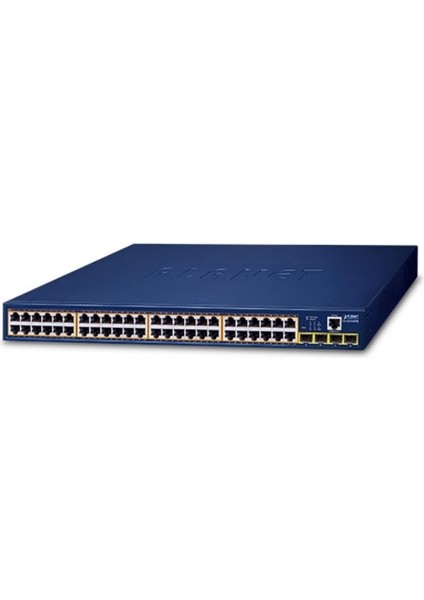 L2/l4 Yönetilebilir Gigabit Poe Switch (L2/l4 Managed Gigabit Poe Switch)&lt;br&gt; 48 x 10/100/1000BASE-T Ieee 802.3AT/AF Poe+ Injector (Port 1 ile Port-48 Arası) (Port Başına 30.8 Watt) (Poe Power B