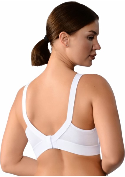 Lüks Pamuklu Penye Geniş Lastikli Telsiz Toparlayıcı ( Balensiz Minimizer ) Sütyen EBRB1010 fırsatları