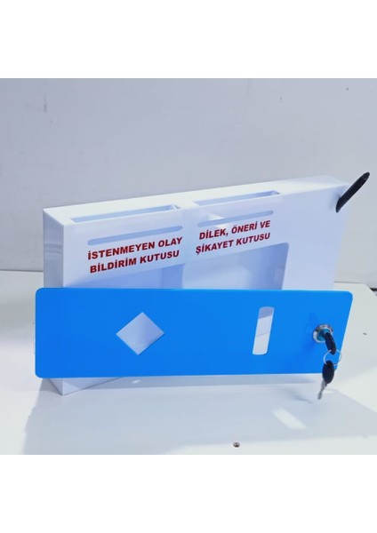 Dikdörtgen Mavi Dileköneri Kutusu fiyatları