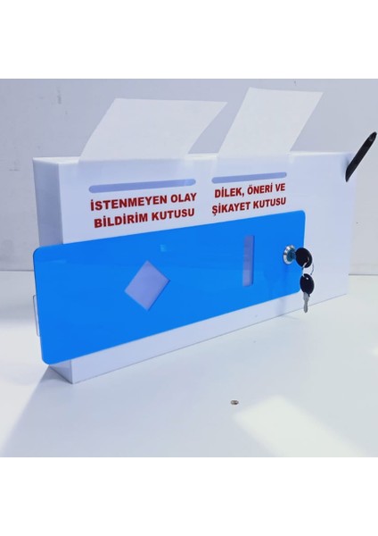 Dikdörtgen Mavi Dileköneri Kutusu fırsatları