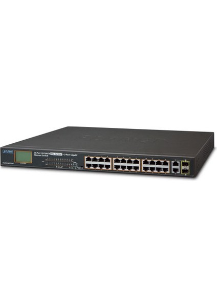 Yönetilemeyen Switch (Unmanaged Switch)&lt;br&gt; 24-Port 10/100BASE-T Ieee 802.3AT/AF Poe+ Injector (Port Başına 30.8 Watt) (Poe Güç Bütçesi Maks. 300 Watt)&lt;br&gt; 24 x 10/100BASE-TX Port&lt;br&gt