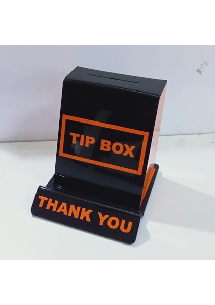 Turuncu Ingilizce Tip Box Bahşiş Kutusu fiyatları