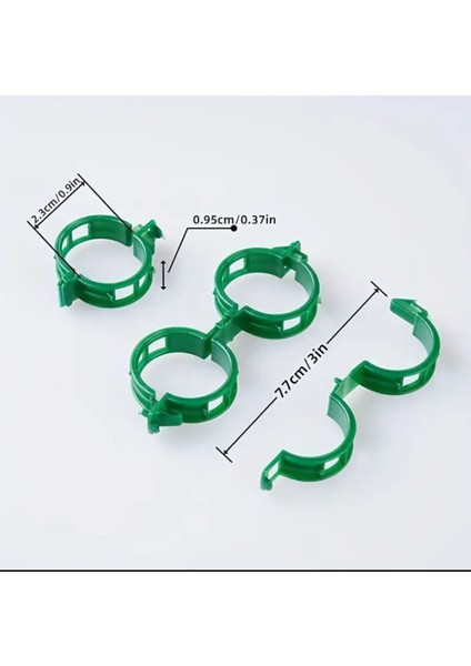 Bahçe Klipsi Dayanıklı Domates Biber Bitki Destek Klipsi Asma Bitkilerine, Sebzelere 10 Adet fiyatları