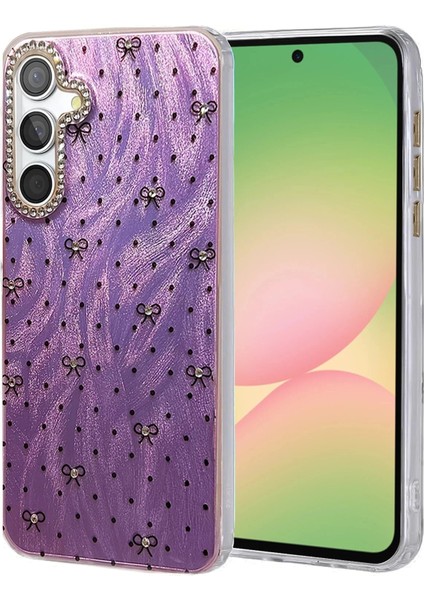 Samsung Galaxy A56 Kılıf Blade Aynalı Desenli Kapak - Desen 2-(5796)