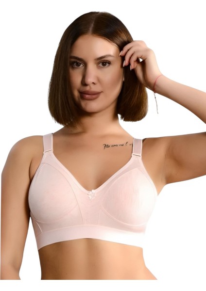 Lüks Pamuklu Penye Geniş Lastikli Telsiz Toparlayıcı ( Balensiz Minimizer ) Sütyen EBRP1010 modelleri