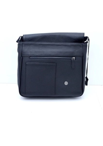 Philip Siyah Askılı Gerçek Hakiki Deri Postacı&evrak Çantası modelleri