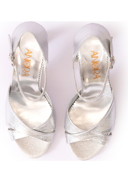 Hakiki Deri Topuklu Kadın Ayakkabısı 25MHT45 fırsatları