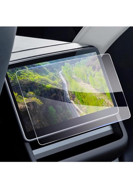 Tesla Model Y 15.6" Multimedya Ekran Koruyucu – 2in1 Temperli Cam Çizilmez Koruma fiyatları