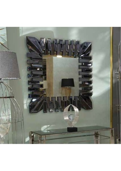 Mim Füme 90 * 90 Kare Kılıç Ayna