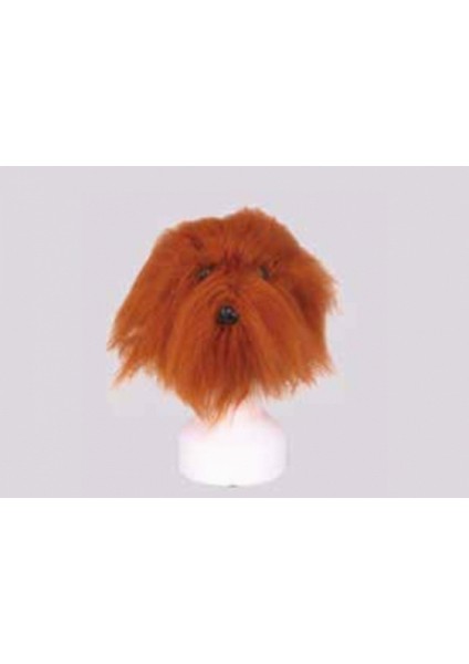 Allzey Toex Manken Başı Için Peruk Kahverengi