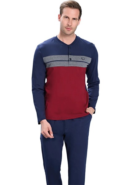 Over Sleep 2116 Erkek Süprem Pijama Takım