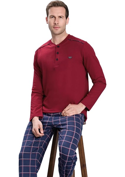 Over Sleep 2149 Erkek Desenli Erkek Pijama